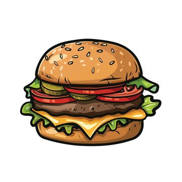Fast food icon image cartoon vector illustration is