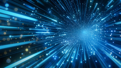 Obraz premium abstract technology background of high speed global data transfercomputing cyber attack 