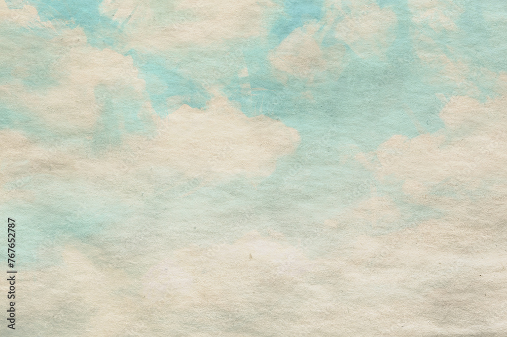 Canvas Prints retro sky background