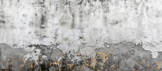 White and gray painted cement wall texture with old grunge textures.