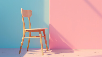 Fototapeta premium A chairs the choice for comfortable relaxation