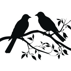 A birds sitting on top of a tree branch
