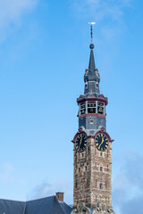 Obraz premium Tower of the Central Catholic Church in Sint-Truiden in Belgium
