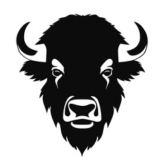 Fototapeta premium vector illustration tattoo - bison