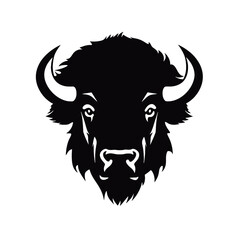Buffalo - American Bison Silhouette 