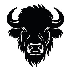 Buffalo - American Bison Silhouette 