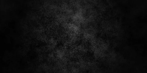 Fotobehang Abstract black color material smooth surface background. stone texture for painting on ceramic tile wallpaper. cement concrete wall texture. abstract black grunge texture. black paper texture. © Arte Acuático