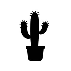 cactus plant Silhouette 