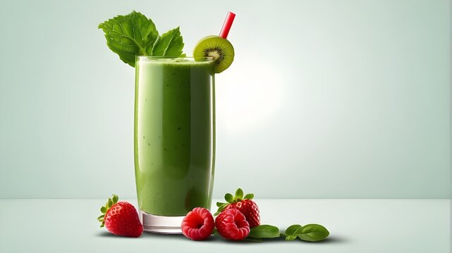 green smoothie, a png image featuring a solitary cutout object on a transparent background with a shadow