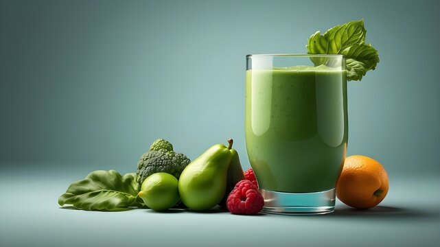 green smoothie, a png image featuring a solitary cutout object on a transparent background with a shadow