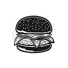 Burger Silhouette   