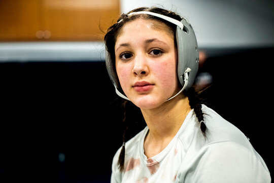 15 year old female  wrestler
