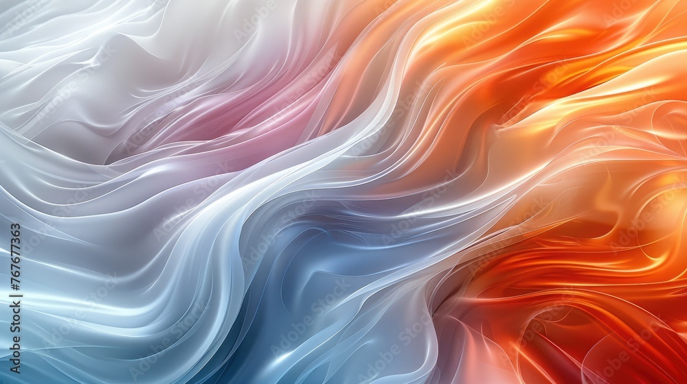 Aufkleber Examples of abstract color. Generative AI.