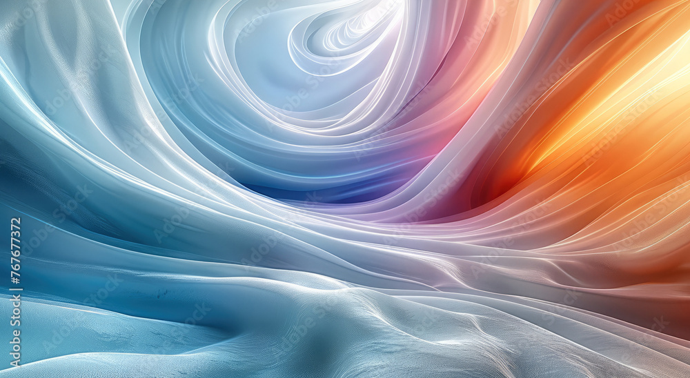 Aufkleber Examples of abstract color. Generative AI.