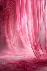 Pink fabric backdrop for photographers