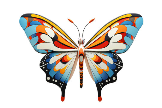  3D cartoon animal Butterfly