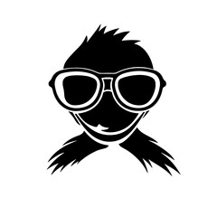 duck with sunglasses