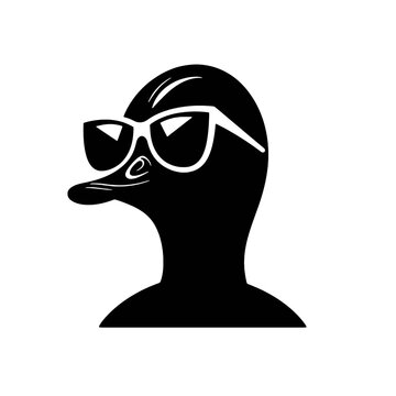 recommend clip art: duck with sunglasses