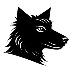 Obraz premium wolf head vector