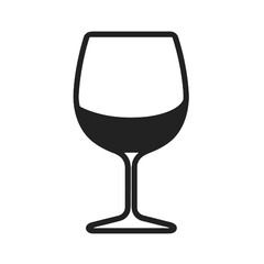 Wine Glass Silhouette 