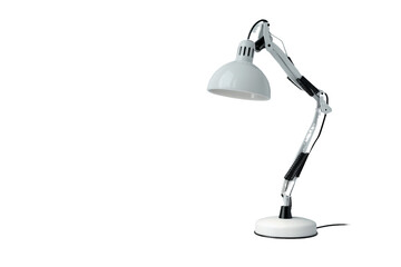 A Desk Lamp Portrait On Transparent Background.