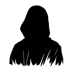 Man in hoodie logo