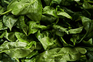 Pile of spinach