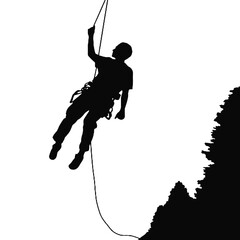 climber silhouette