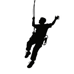 climber silhouette