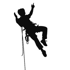 climber silhouette