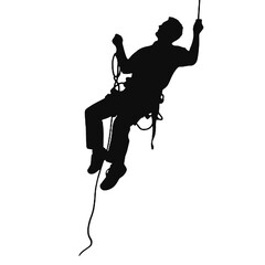 climber silhouette