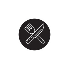 fork and knife icon