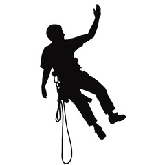 climber silhouette