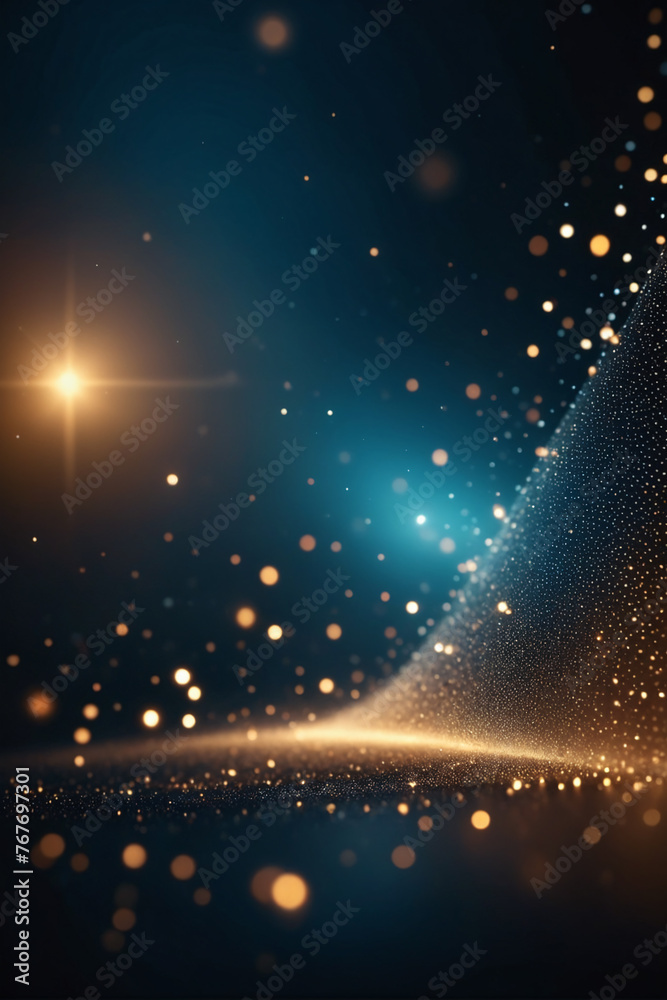 Poster Abstract technology particles mesh background