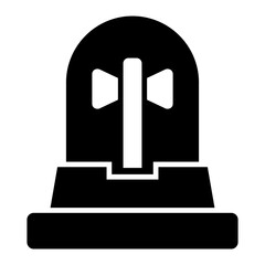   Siren glyph icon