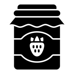   Jelly Jar glyph icon