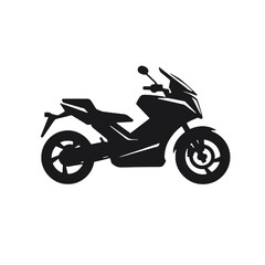 Obraz premium motorcycle isolated on white background