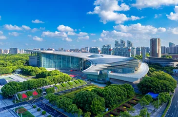  The Shanghai Science and Technology Museum Urban Environment of Pudong New Area, Shanghai, China © Weiming