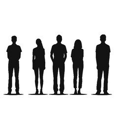 people standing  Silhouette 