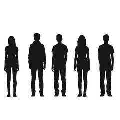 people standing  Silhouette 
