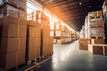 Efficient Warehouse Storage Solutions in Sunlight