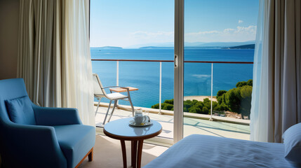 Serene Ocean View Hotel Room Escape