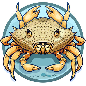 Horseshoe Crabs Cartoon Icon, isolated on transparent background, Illustrations PNG