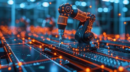 Digital asset economy, decentralized manufacturing innovation, futuristic infrastructure development