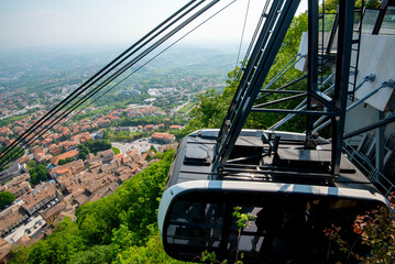 Cable Car in San Marino