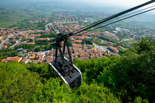 Cable Car in San Marino