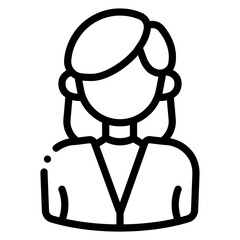 female teacher icon