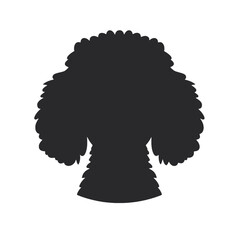 cool poodle dog wearing sunglasses