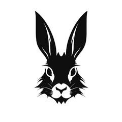 Bunny Head Vector Art