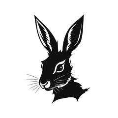 Bunny Head Vector Art